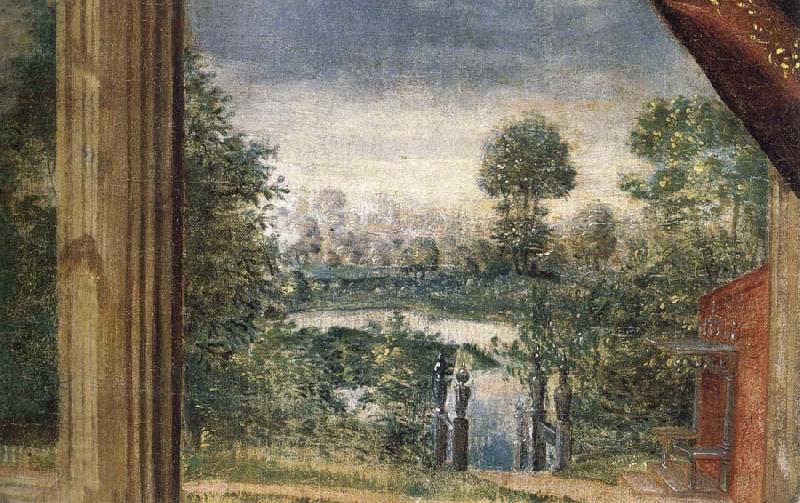unknow artist Panorama of Part of Prince Henry-s Richmond Palace garden China oil painting art